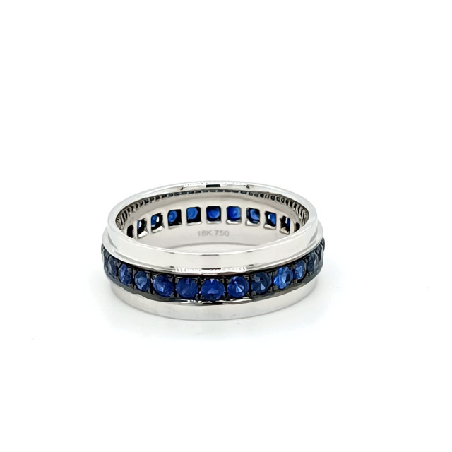 Blue Sapphire Men's Ring